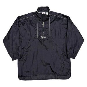 Vintage 90s Reebok Retro Windbreaker Splash Track Bomber Jacket Mens Large